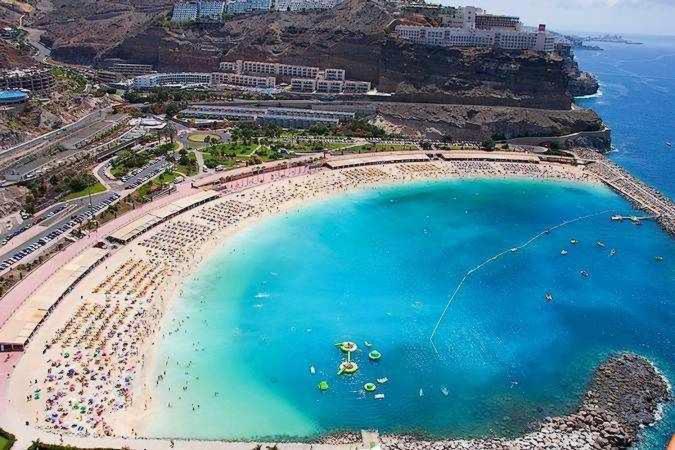 Moguel Canarian Holiday 1º Arguineguin Bagian luar foto